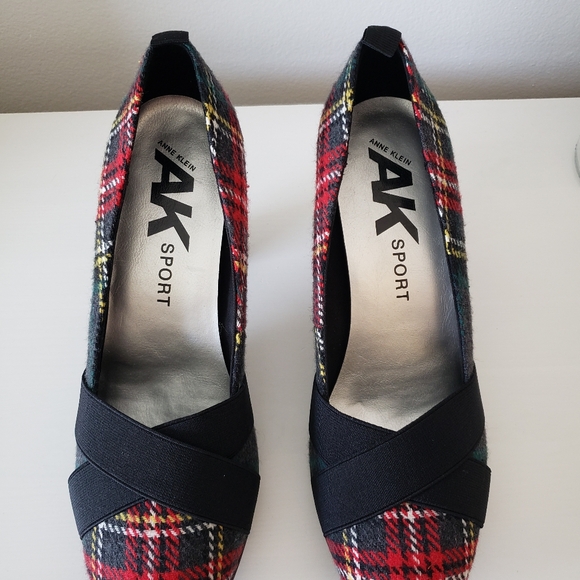 Anne Klein Sport Plaid Pumps Size 9M - Picture 3 of 10
